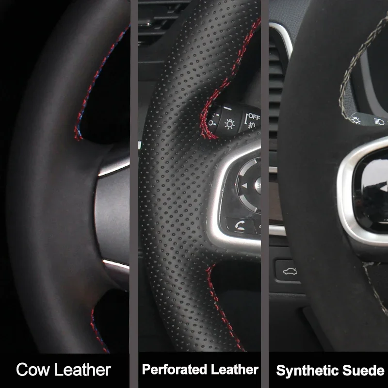 For Kia Sorento 2003-2009 Hand - Car Steering Wheel Cover Anti Slip Breathable review and price
