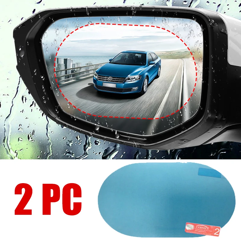 2PCS Car Sticker Rainproof Fil - Anti Glare Car Rearview Mirror Film review and price