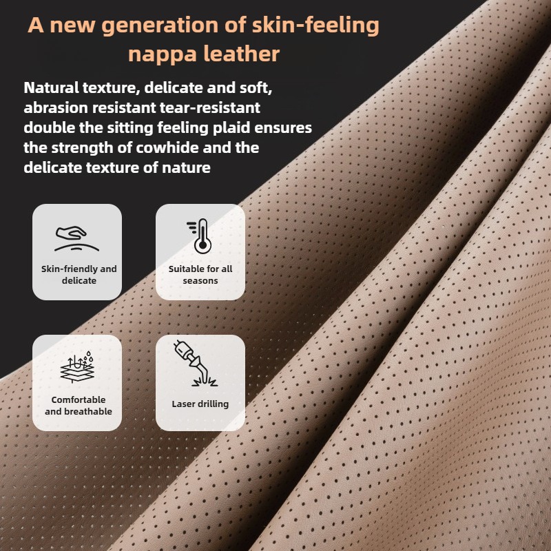 Soft Nappa Leather Car Seat Co - Leather Car Seat Covers Full Set Universal review and price