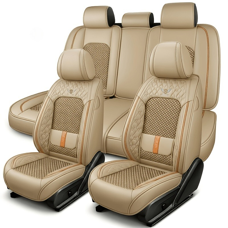 For peugeot 206 w205 honda jad - Leather Car Seat Covers Full Set Universal review and price