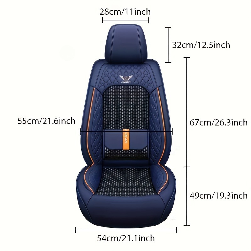For jetour t2 dacia jogger ex3 - Leather Car Seat Covers Full Set Universal review and price