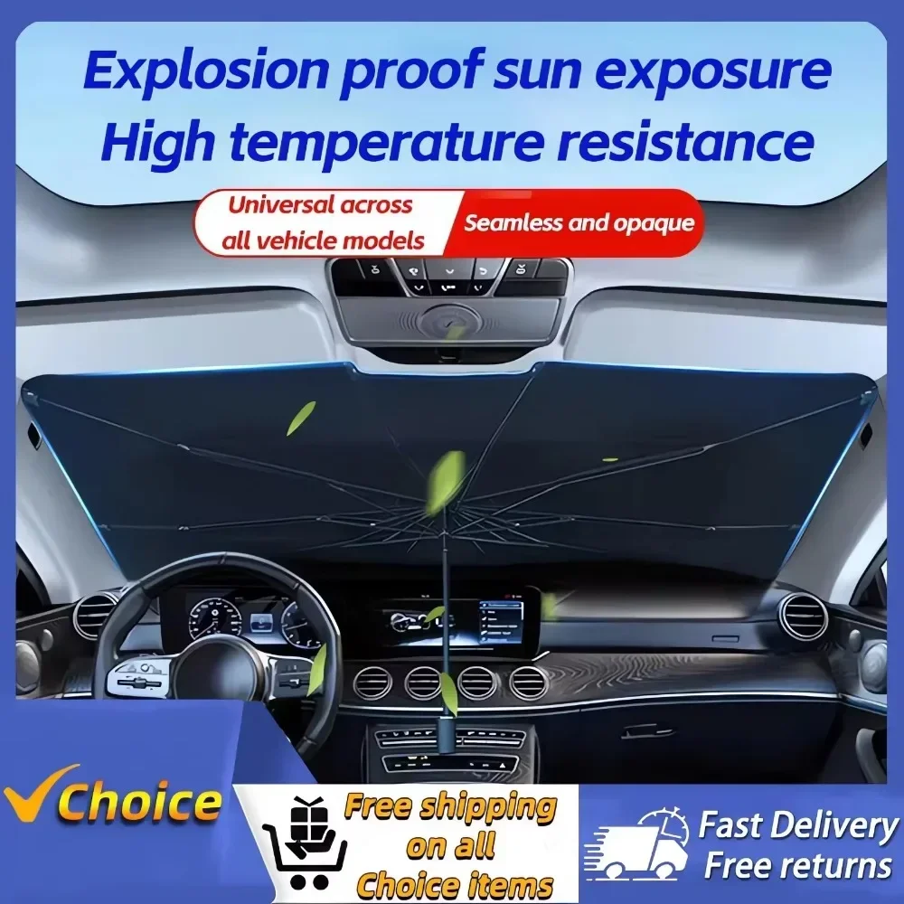 Car Umbrella Sunshade Windshie - Car Sunshade Windshield Umbrella Foldable review and price