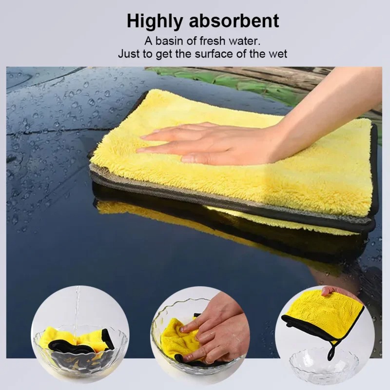 Microfiber Car Cleaning Towels - Microfiber Car Drying Towel Super Absorbent review and price
