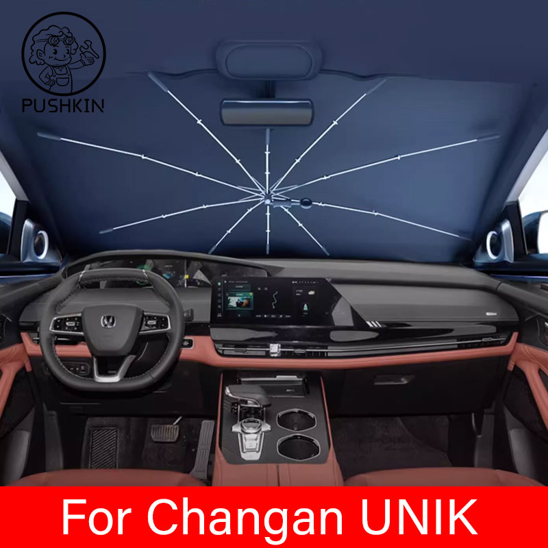 For Changan UNIK 2024 2025 202 - Car Sunshade Windshield Umbrella Foldable review and price