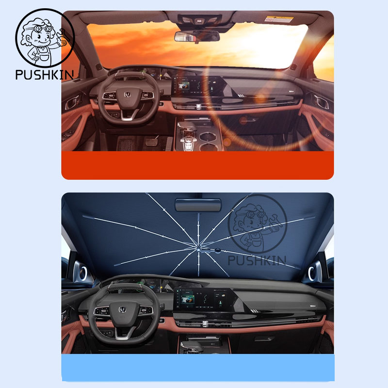 For Changan UNIK 2024 2025 202 - Car Sunshade Windshield Umbrella Foldable review and price