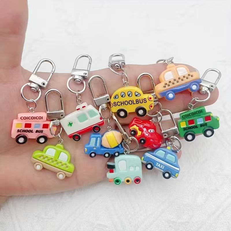10pcs resin cartoon car keycha - Car Accessories review and price