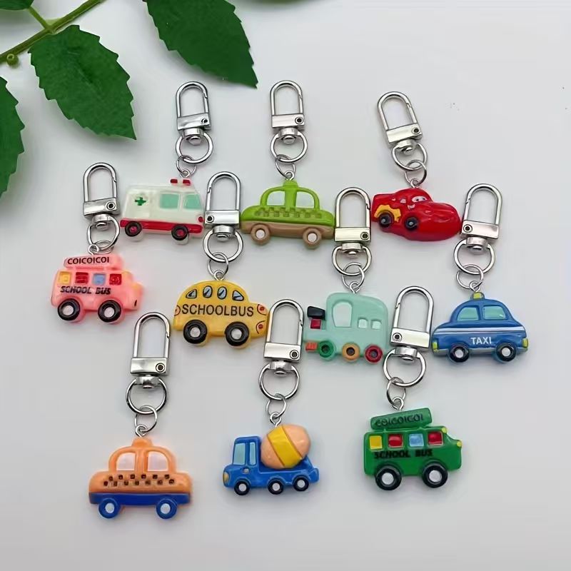 10pcs resin cartoon car keycha - Car Accessories review and price