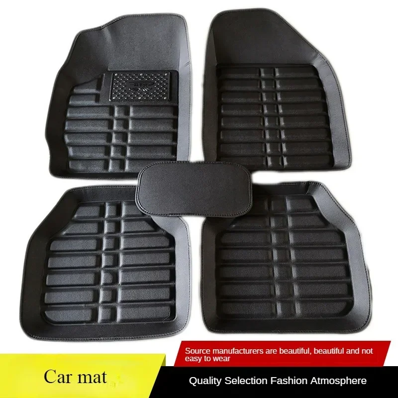 NEW Luxury Leather Car Floor M - Car Floor Mats Universal Waterproof Leather review and price