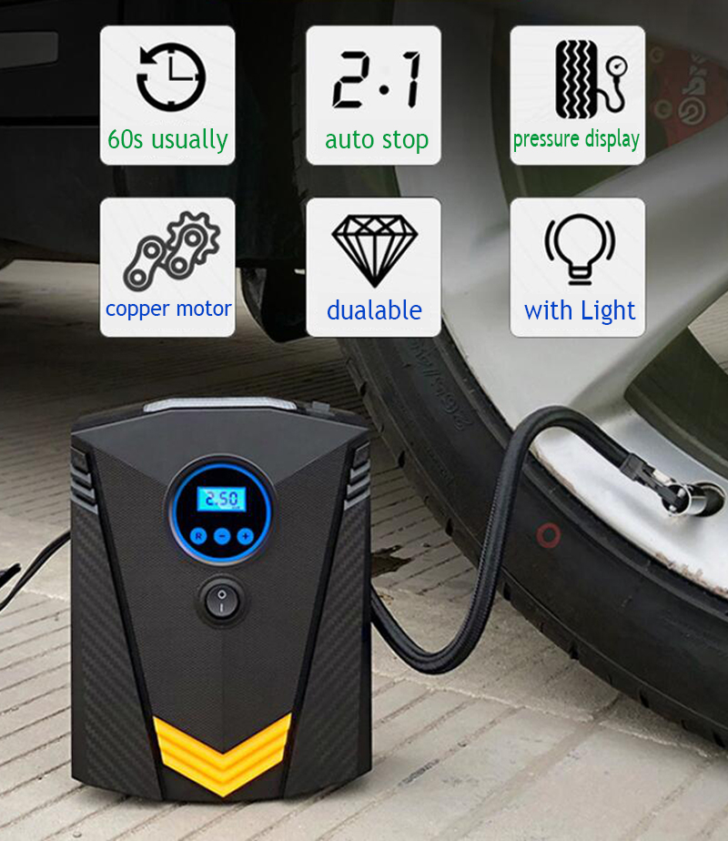 Professional Car Tyre Inflator - Car Electronics review and price