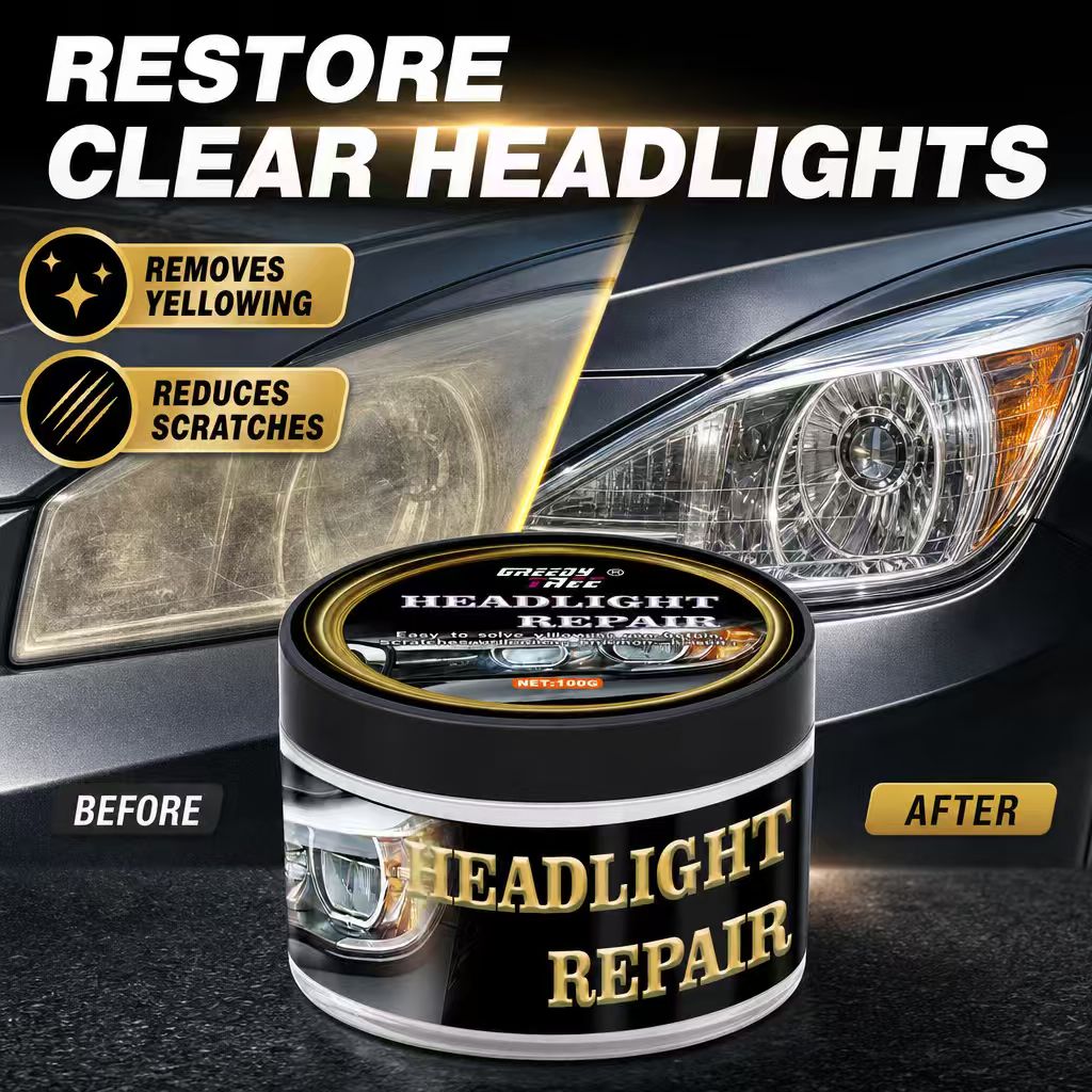 Car Headlight Repair Wax Polis - Car Scratch Repair Polishing Wax Paste review and price
