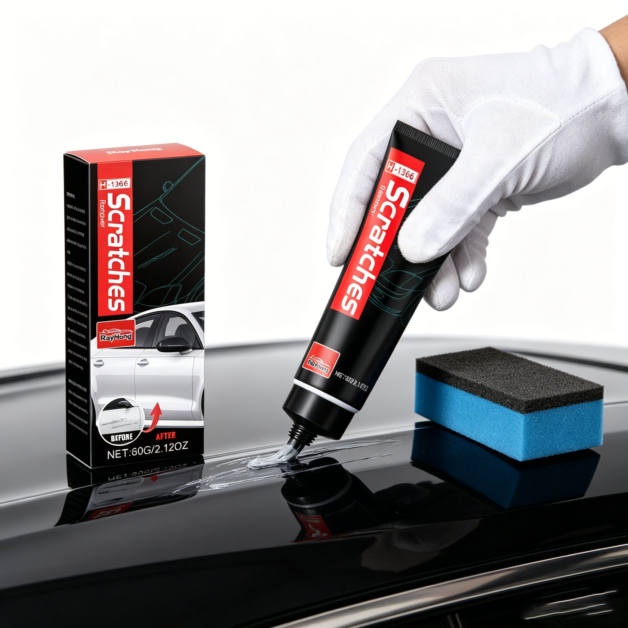 Car Scratch Removal Paste Eras - Car Scratch Repair Polishing Wax Paste review and price